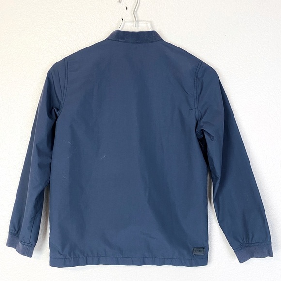 O’Neill Navy Snap Up Windbreaker Size M - Picture 2 of 4